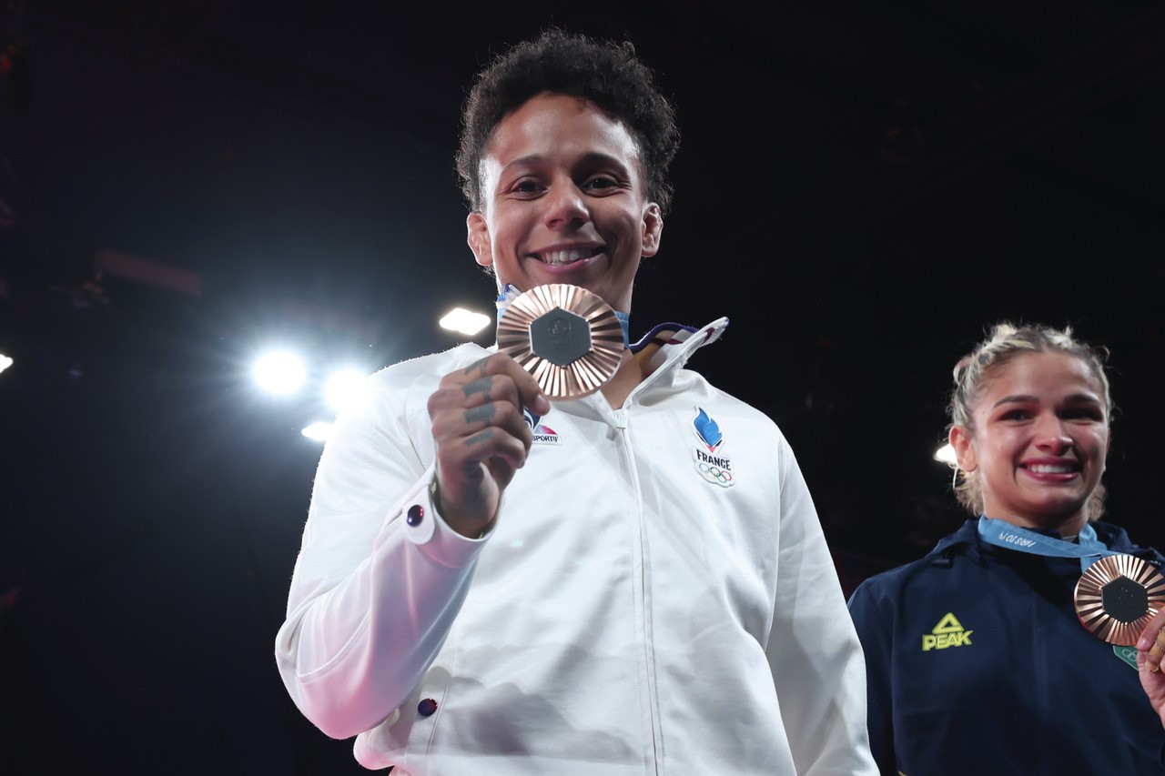 Médaille de Bronze d'Amandine Buchard en Judo -52 kg femme