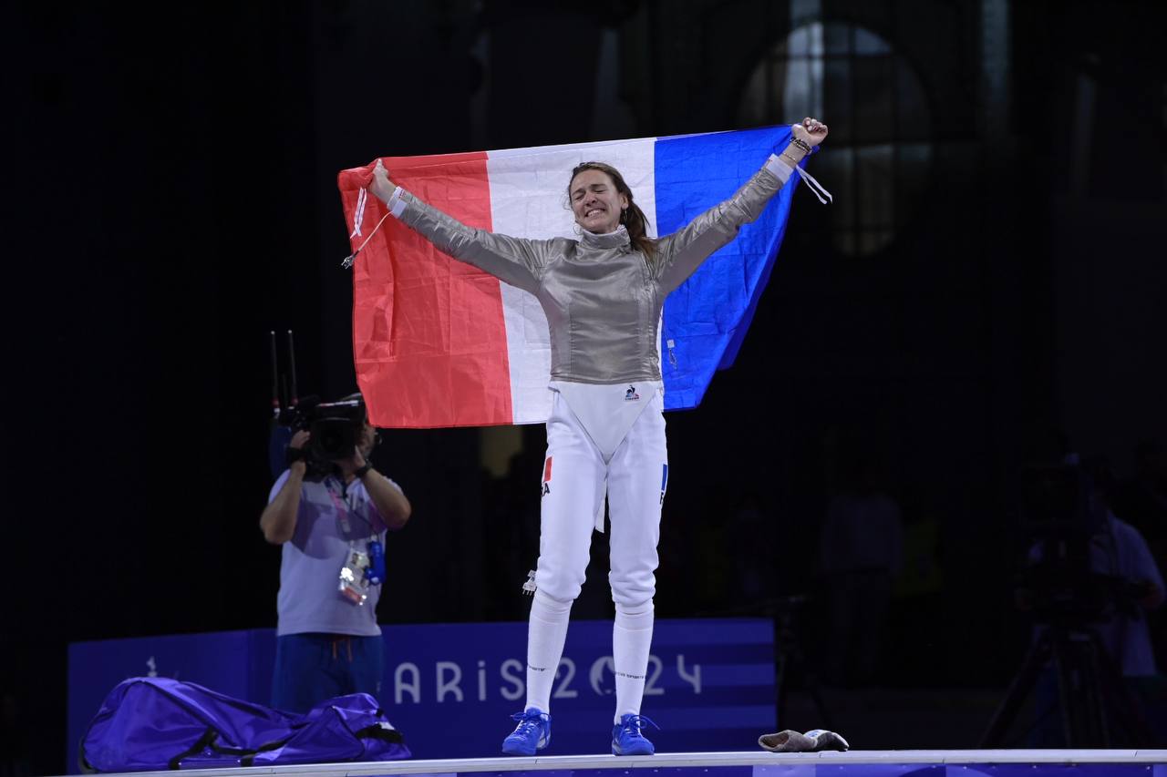 Manon Apithy-Brunet (escrime), médaille d’or au sabre