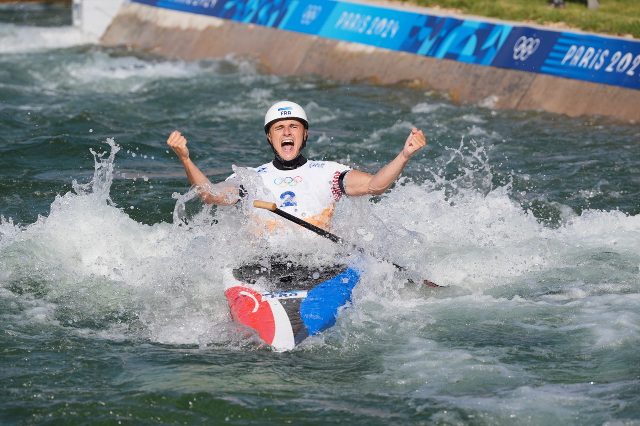 Nicolas Gestin (canoë-kayak), médaille d’or de slalom C1