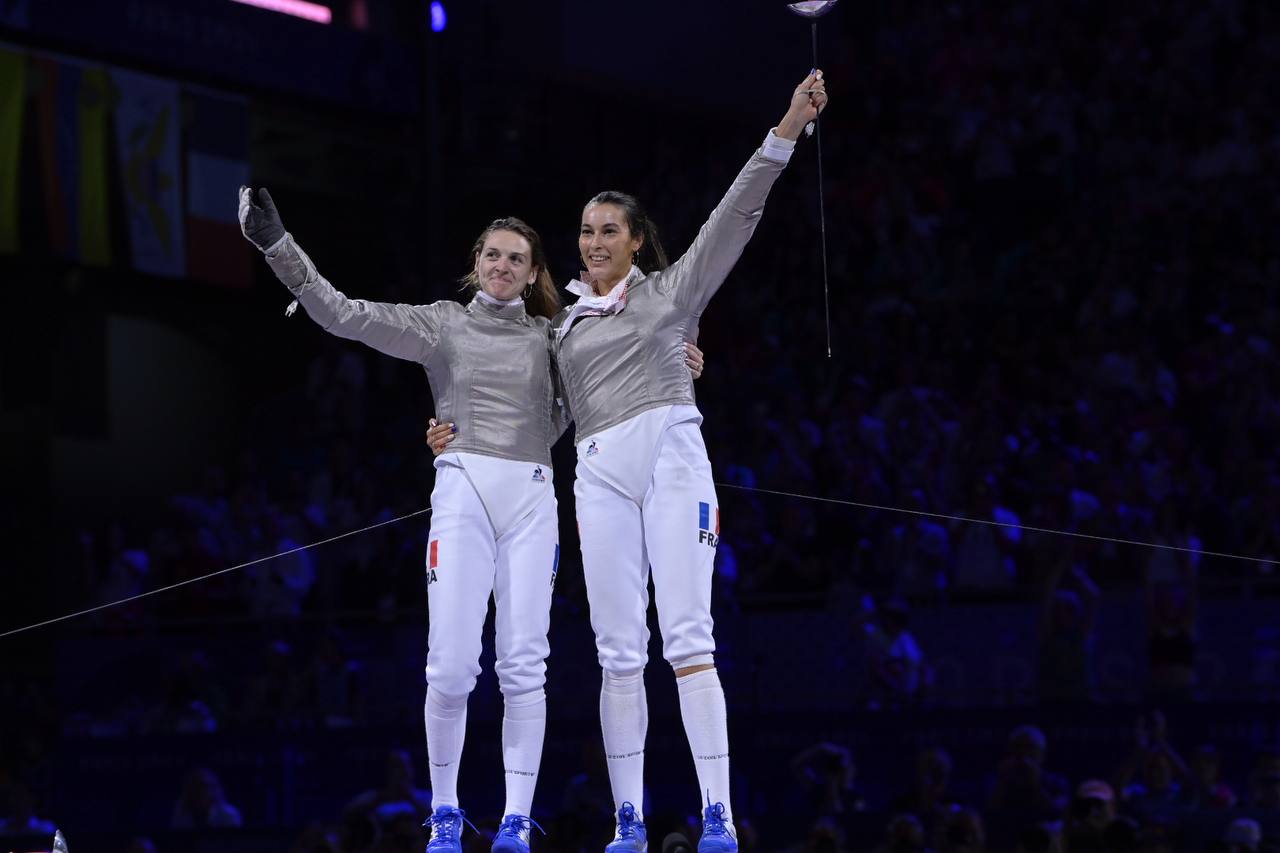 Sara Balzer (escrime), médaille d'argent au sabre