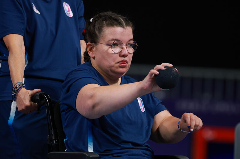  Aurélie Aubert (Boccia), médaille d’or en boccia BC1