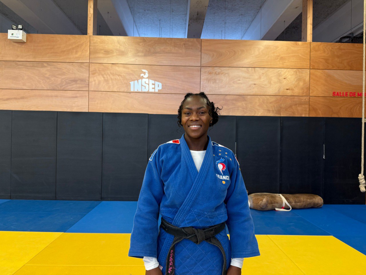 Clarisse Agbegnenou, championne olympique de judo