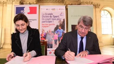 L’Institut de France, partenaire de la Grande Cause Nationale 2024, accueillera la  finale de la Grande dictée du sport 
