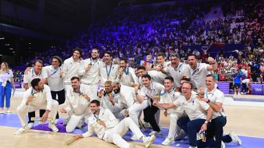 Médaille d'or de l'équipe de France masculine de volleyball