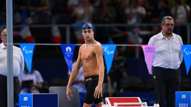 Ugo Didier (para natation), médaille d'argent sur 100 m dos S9 