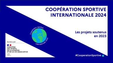 Appel à projets coopération sportive internationale lauréats 2023