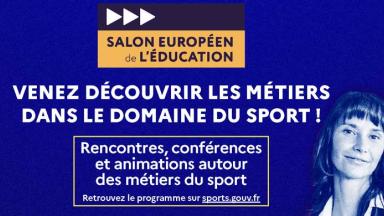 Du vendredi 15 novembre au dimanche 17 novembre, le MSJVA sera présent au stand J17, dans le pavillon 7.2, afin de vous présenter les métiers dans le domaine du sport !