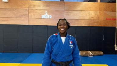 Clarisse Agbegnenou, championne olympique de judo